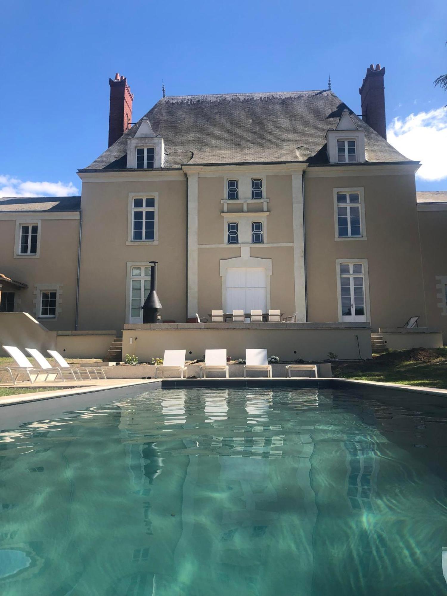 Domaine De La Mazure La Chapelle-Basse-Mer Exterior foto